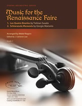 Music for the Renaissance Faire Orchestra sheet music cover